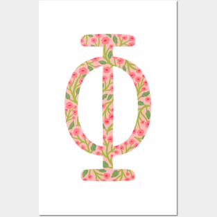 Phi Greek Letter Posters and Art